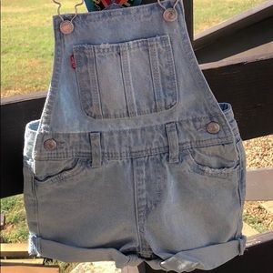 Levi’s Denim Overalls: Toddler: Size 2T